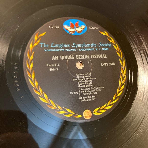 Irving Berlin - Music Composer Festival Record, Longines - Picture 8 of 11